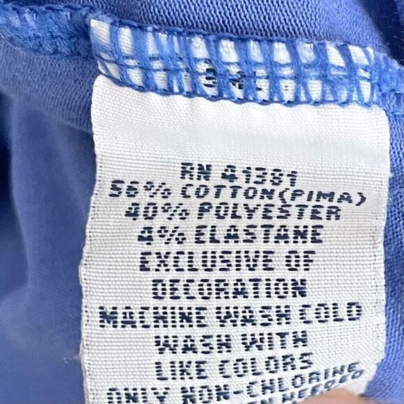 Polo Ralph Lauren Mens Shirt XL Blue Gold Active Performance Crocker Partners - Picture 9 of 11